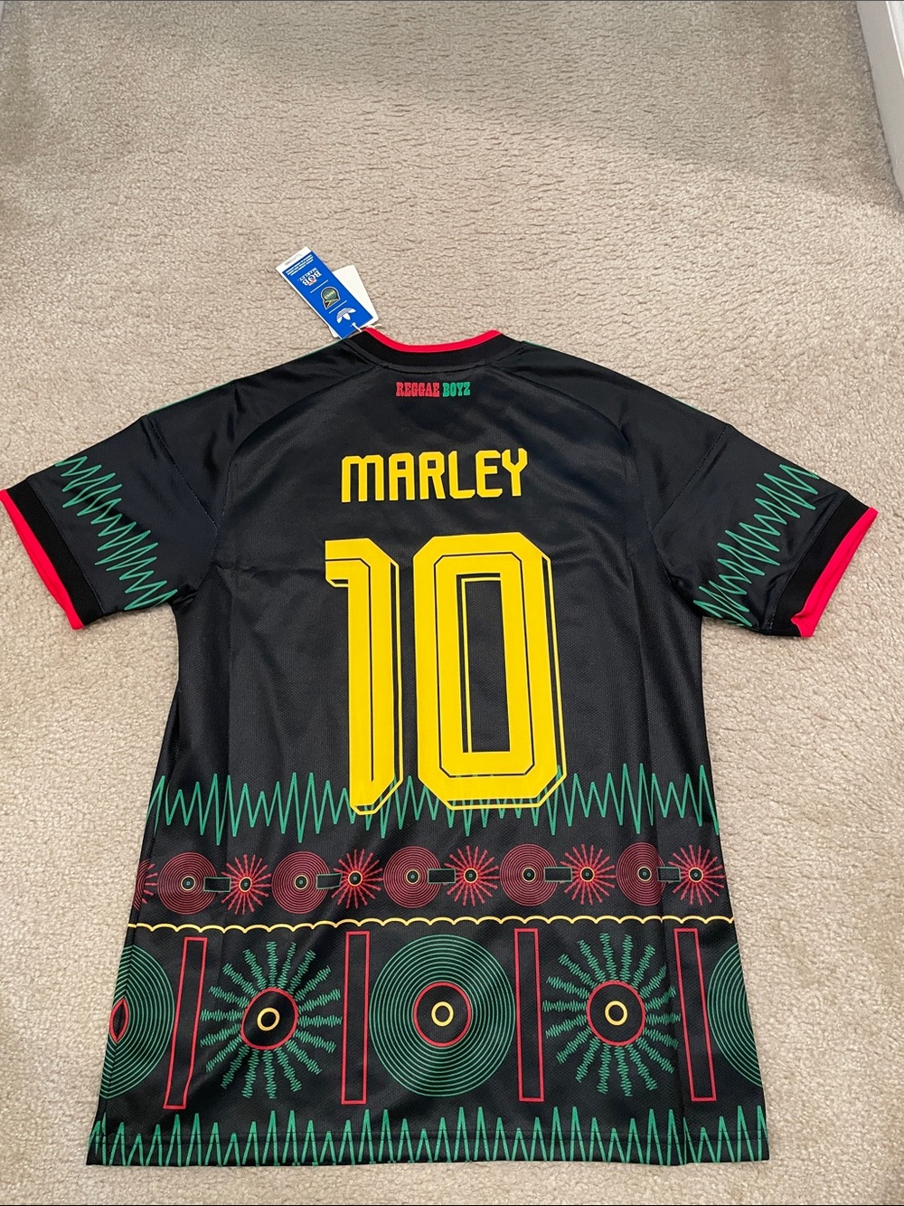 Adidas Jamaica 26 X Bob Marley Away Jersey men NWT size M - Picture 7 of 9